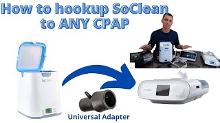 How to connect SoClean to ANY CPAP  Step by Step [upl. by Nyleuqaj478]