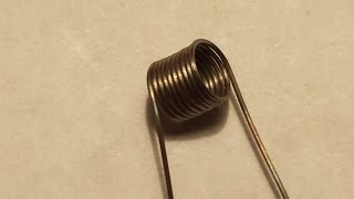 017 Ohm Dual Coil Build Tutorial OLD School Vaping [upl. by Rhyner]