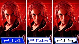 CONTROL  PS5  PS4  PS4 Pro  Graphics Comparison amp FPS [upl. by Sophy]