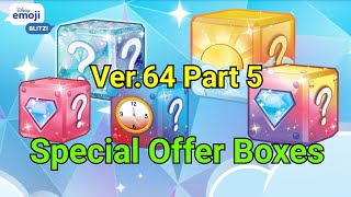 Disney Emoji Blitz V64 Part 5 Special Offer Boxes Sep 510 [upl. by Sutherland801]