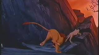 The Lion King 1995 VHS Simba vs Scar Batalla Final [upl. by Henke]