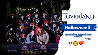 SPOOKHUIZEN amp VUURWERKSHOW REVIEW TOVERLAND HALLOWEEN 2024 VLOG DEEL 22 [upl. by Sadie]