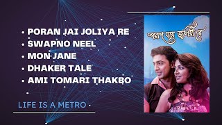 Poran Jay Jolia Re Audio Jukebox Dev Shubhasree Jeet Ganguly Abhijeet SVF [upl. by Seroka590]