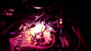 Ford Variable Venturi Carburetor Part 2  running on the car Oct 5 2011 [upl. by Goldi]