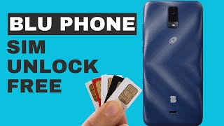 BLU View 3 B140DL Network unlock Free  All Tracfone Sim Carrier Unlock Free  Invalid sim [upl. by Claudianus]