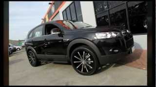 2012 HOLDEN CAPTIVA rolling 22 inch Scarlett SW2 Custom Wheels [upl. by Ninaj]