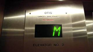 Otis Traction elevator  Valley Bank Building Roanoke VA [upl. by Imalda]