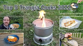 Top Five Trangia cooks 2022 [upl. by Ignacio967]