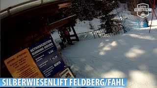 Silberwiesenlift im Skigebiet FeldbergFahl [upl. by Langston]