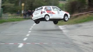 Rallysprint du Tréfle 2012  with crash and mistakes  HD [upl. by Higgs]