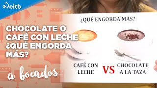 Chocolate o café con leche ¿qué engorda más [upl. by Aivitnahs]