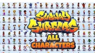 Subway surfers all character unlock 😱 wait for end character is very dangerous 😉🔥✨viral [upl. by Tiny]