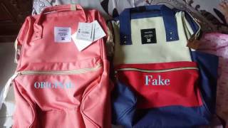 ANELLO backpack Ori vs Fake [upl. by Nicki625]