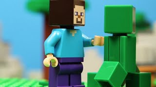 LEGO Stop Motion Animation Movie 2019 Minecraft Compilation Funny LEGO brickfilms [upl. by Pascha]