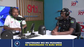 UMUTEKANO WO MU MUHANDA  RWANDA POLICE [upl. by Ellevart]