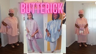 Butterick Pattern B6978 for the Curvy Womansoshirleylike Fashion 2024💕 [upl. by Madaih]