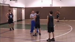 Motion Offense in Youth Basketball  Youth Basketball Motion Offense Setting Screens [upl. by Devehcoy]