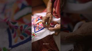 bavaliya work  sindhi work  gujarati stich  handwork bavaliya shorts navratri2024 ytshorts [upl. by Borras]