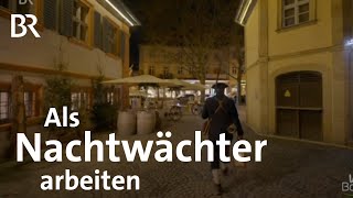 Nachts durch die Stadt Nachtwächter in Bamberg  Stadtführung mal anders  Wir in Bayern  BR [upl. by Kalfas345]