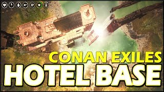 Conan Exiles  Hotel Base [upl. by Billye]