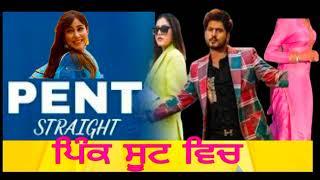 Pink Suit Vich Jama Lagdi Hai Rose Ni Punjabi Top Song  Pink Suit Song Gurnaam bhullar [upl. by Ened]