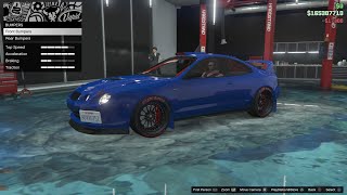 GTA Online Karin Calico GTF Customization amp Review  Top Speed Toyota Celica [upl. by Christiana]