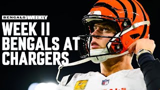 Preview Week 11 Bengals at Chargers  Bengals Weekly [upl. by Yensehc]