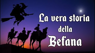 🧹🧦 La VERA STORIA della BEFANA con sequenze da scaricare 📖 EPIFANIA 6 Gennaio [upl. by Ridglea]