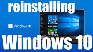 How to Reinstall Windows 10 in 2023 [upl. by Oilerua]