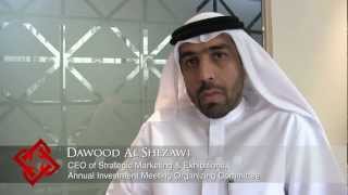 Dawood Al Shezawi CEO of Strategic Marketing amp Exhibitions AIM Organizing Committee [upl. by Hadihsar]