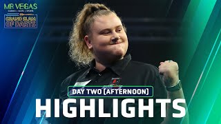 BRILLIANT BEAU  Day Two Afternoon Highlights  2023 Mr Vegas Grand Slam of Darts [upl. by Lennej129]