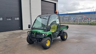 Transporter John Deere Gator 4X2  bouwjaar 2009  5857H  T87DZZ [upl. by Yaned]