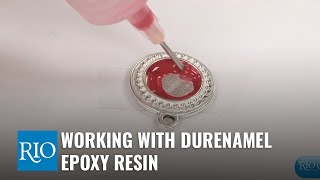 Working With Durenamel Epoxy Resin [upl. by Ramyaj]