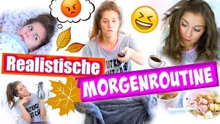 Realistische MORGENROUTINE für den HERBST 2016 ♡ BarbieLovesLipsticks [upl. by Edecrem783]