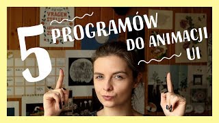 5 programów do animacji nie tylko UI [upl. by Nyrraf]