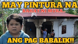 MAY PINTURA NA ANG BAHAY NI MURA ANG PAG BABALIK NG TEAM PAHUWAY [upl. by Behm461]