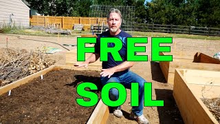 How to Fill a Raised Bed And Save Money [upl. by Abram]