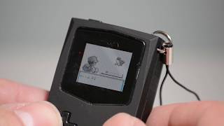 Hands On With The PocketSprite  the keychainsized Game Boy Emulator [upl. by Melvina]