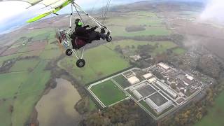 Microlight SSDR Ace easy riser with Touch wing and Simonini mini 3 engine [upl. by Eloisa103]