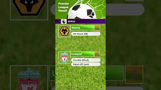 Wolves vs Liverpool  Premier League Result and Table  28th September 2024 [upl. by Asaph]