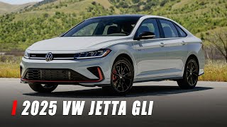 2025 VW Jetta GLI Debuts With New Looks And Tech [upl. by Norak717]