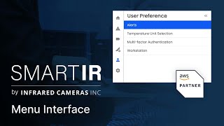 SmartIR Menu Interface for Conditionbased Monitoring  Infrared Cameras Inc [upl. by Aidnis]