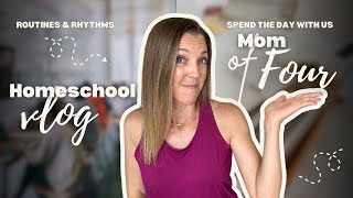 OUR HOMESCHOOL ROUTINE  HOMESCHOOL MOM DAY IN THE LIFE  Kindergarten 6th Grade 7th Grade ✏️🏠 [upl. by Agace399]