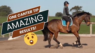 My Number One Tip To Canter On A Horse [upl. by Rhoda]