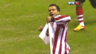 Sunderland 20 Arsenal  Official Highlights and Goals  FA Cup 5th Round 180212 [upl. by Cohdwell612]