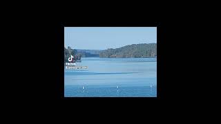 Thurlow Dam Tallassee Alabama Elmore County lake stone Dam bridge [upl. by Otirecul]