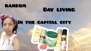 A random day living in the capital city Motswana Youtuber [upl. by Ahsimed109]