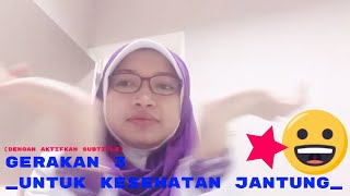 Senam tangan Untuk Jantung Sehat  olahraga praktis di tempat kerja tipssehatsingkat [upl. by Elokyn]