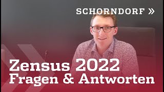 Fragen amp Antworten zum Zensus 2022 in Schorndorf [upl. by Netsyrc]