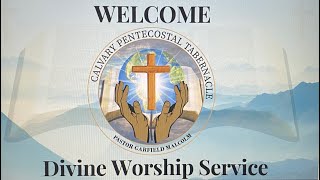 Calvary Pentecostal Tabernacle UPCJ Golden Grove Divine Worship Service Sunday September 22 2024 [upl. by Ludly]